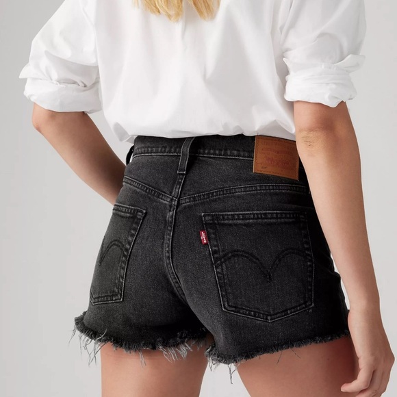 🆕 501® ORIGINAL FIT HIGH RISE WOMEN'S SHORTS - Picture 2 of 7